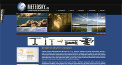 Desktop Screenshot of meteosky.eu