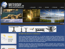 Tablet Screenshot of meteosky.eu